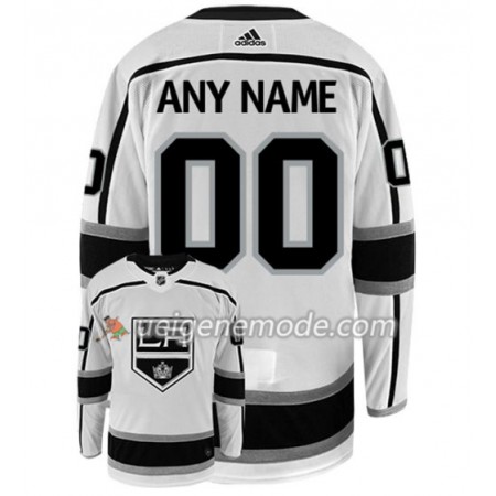 Herren Eishockey Los Angeles Kings Trikot Custom Adidas Weiß Authentic